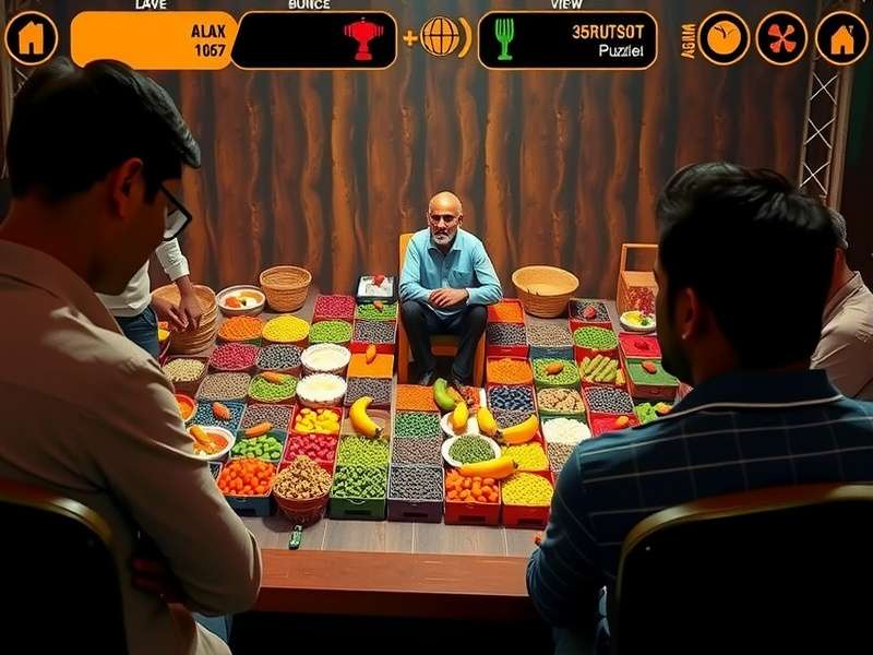 Photo from Cumin Ace Mastermind national tournament in Mumbai with players competing on stage